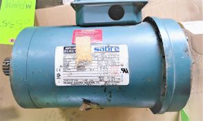 Qty (1) Reliance Electric motor - FJ143TC - 3 phase - 1 hp - 1735 rpm - 208-230/460 volt