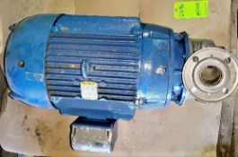 Qty (1) Centrifugal Pump - 40 hp - 3550 rpm - 230/460 volt - 3 inch inlet - 2 1/2 inch outlet