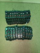Qty (22) - single pole circuit Breakers 2, 3, 5, and 10 amp