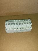 Qty (10) - Allen Bradley Singe Pole Circuit Breakers - 3 amp