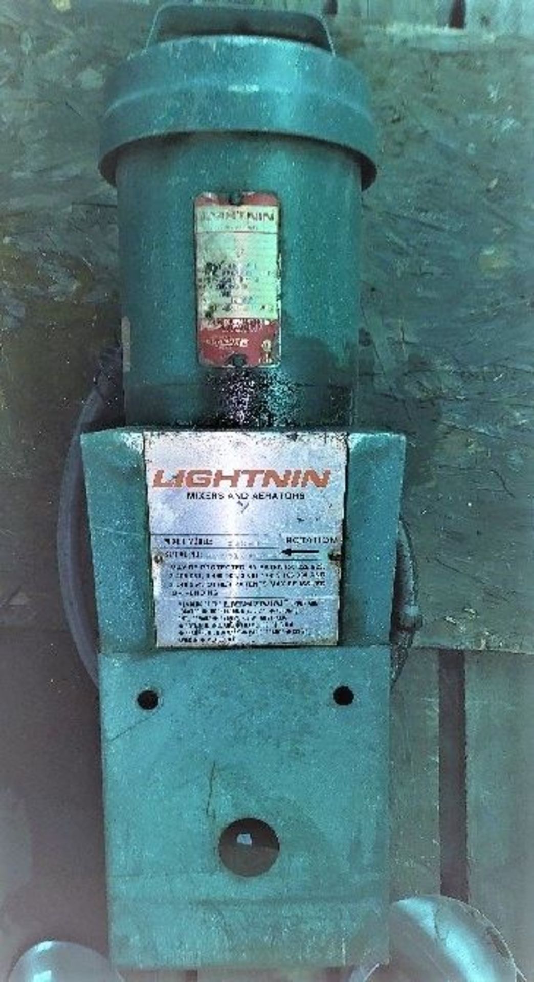 Qty (1) Lightnin Agitator N330-75 - 1725 output rpm - .75 hp