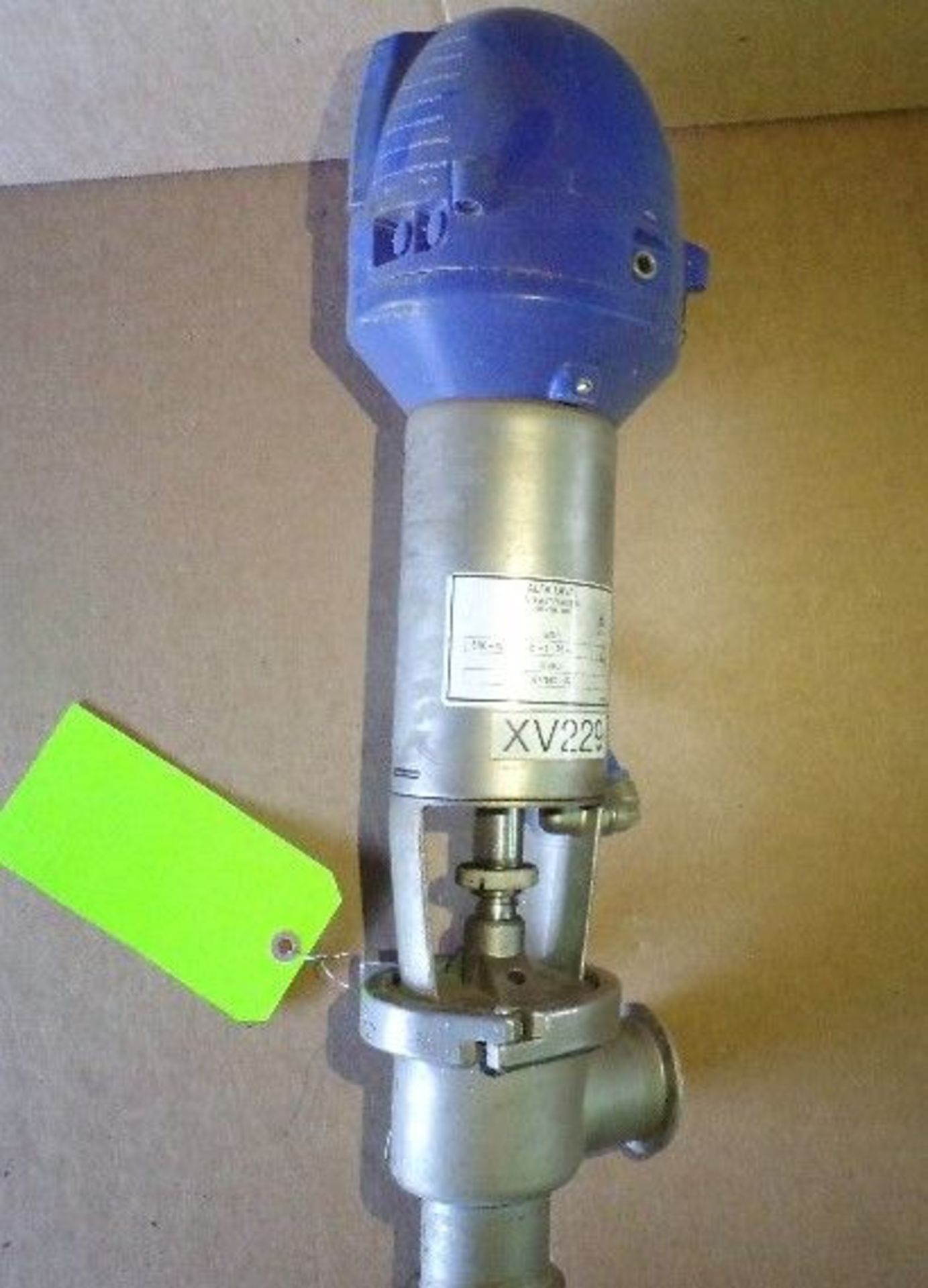 Qty (1) Alfa Laval- model:SRC-GC-#3-2-7-10-J -- Thinktop valves- 3 inch sanitary- digital controlled