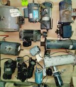 Qty (15) 90VDC motors and gearmotors, 3 Ph 230/460 Motors