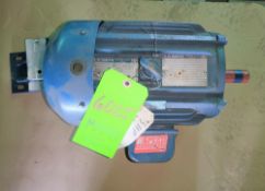Qty (1) A.O. Smith 182T Frame Motor - 3 phase - 3 hp - 1760 rpm - 230/460 volt