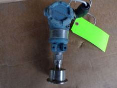 Qty (1) Rosemount 2 inch sanitary pressure transmitter mod:TG2A2B1AS1 explosion proof, class 1,