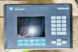 Qty (1) Allen Bradley PanelView 600 Touchscreen