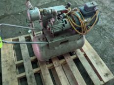 Busch Air Compressor - S/N: 423134 - Displacememt: 8.0 - Reliance Electric Motor: 1hp; 115/230V