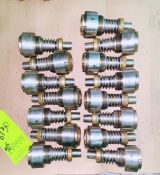 Qty (15) Consolidated Capper chucks -all stainless