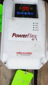 Qty (1) Allen Bradley PowerFlex 40 VFD - Single phase input 120 volt 9 amp - output 3 phase 440 volt