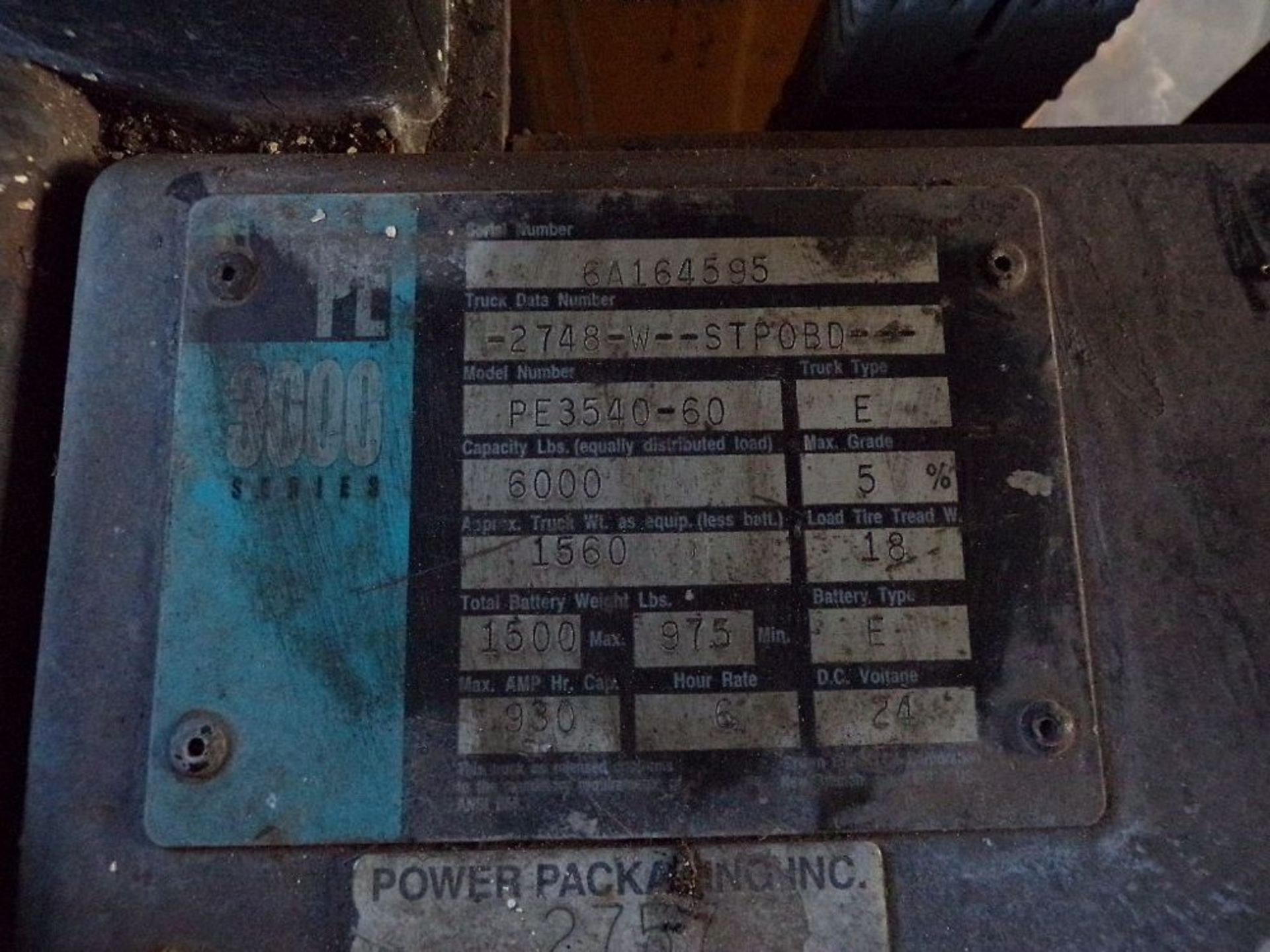 Pallet Jack - 48" Long Forks - Not in running condition - Image 2 of 3