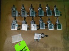 Qty (13) Stainless steel Mini Air Cylinders