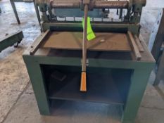 Hand Operated Sheet Metal Shear - Gerver Model: 66-4 - 24”W