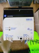 Qty (1) Allen Bradley DC Power Supply Model 1606-XL - 120/240 volt input - 24 volt 10 amp output