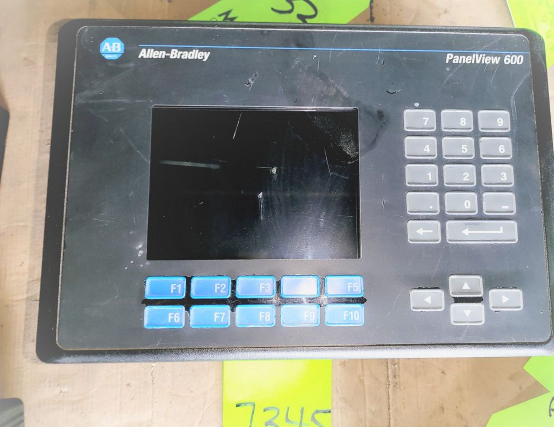 Qty (1) Allen Bradley PanelView 600 Touchscreen