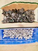 Qty (1) Numerous Various Female Threaded Knobs - Plastic and Stainless
