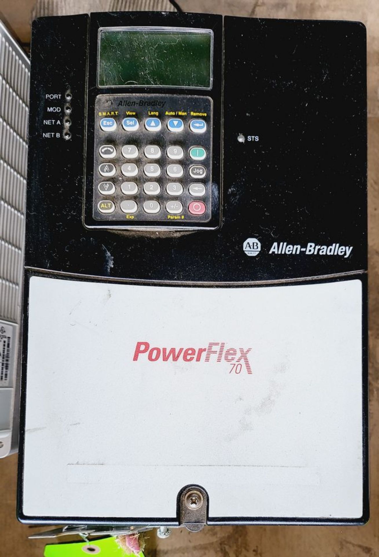 Qty (1) Allen Bradley PowerFlex 70 VFD - 10 hp - 3 phase Input 432-528 AC Volt - Output 460 AC Volt