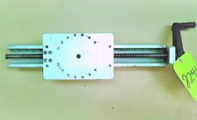 Qty (1) Linear adjustment assembly