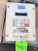 Qty (1) Leeson Speedmaster Microseries VFD - 240 volt input - 240 volt output