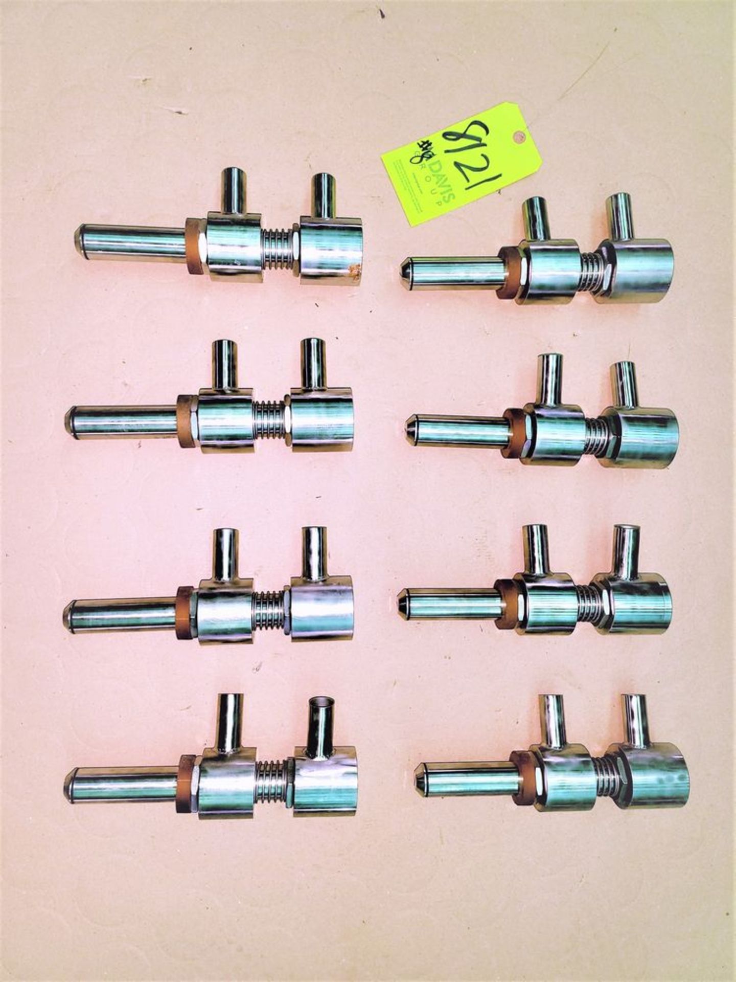 Qty (8) all stainless 1' Type B pressure gravity filling valves