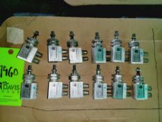 Qty (12) Stainless steel Mini Air Cylinders