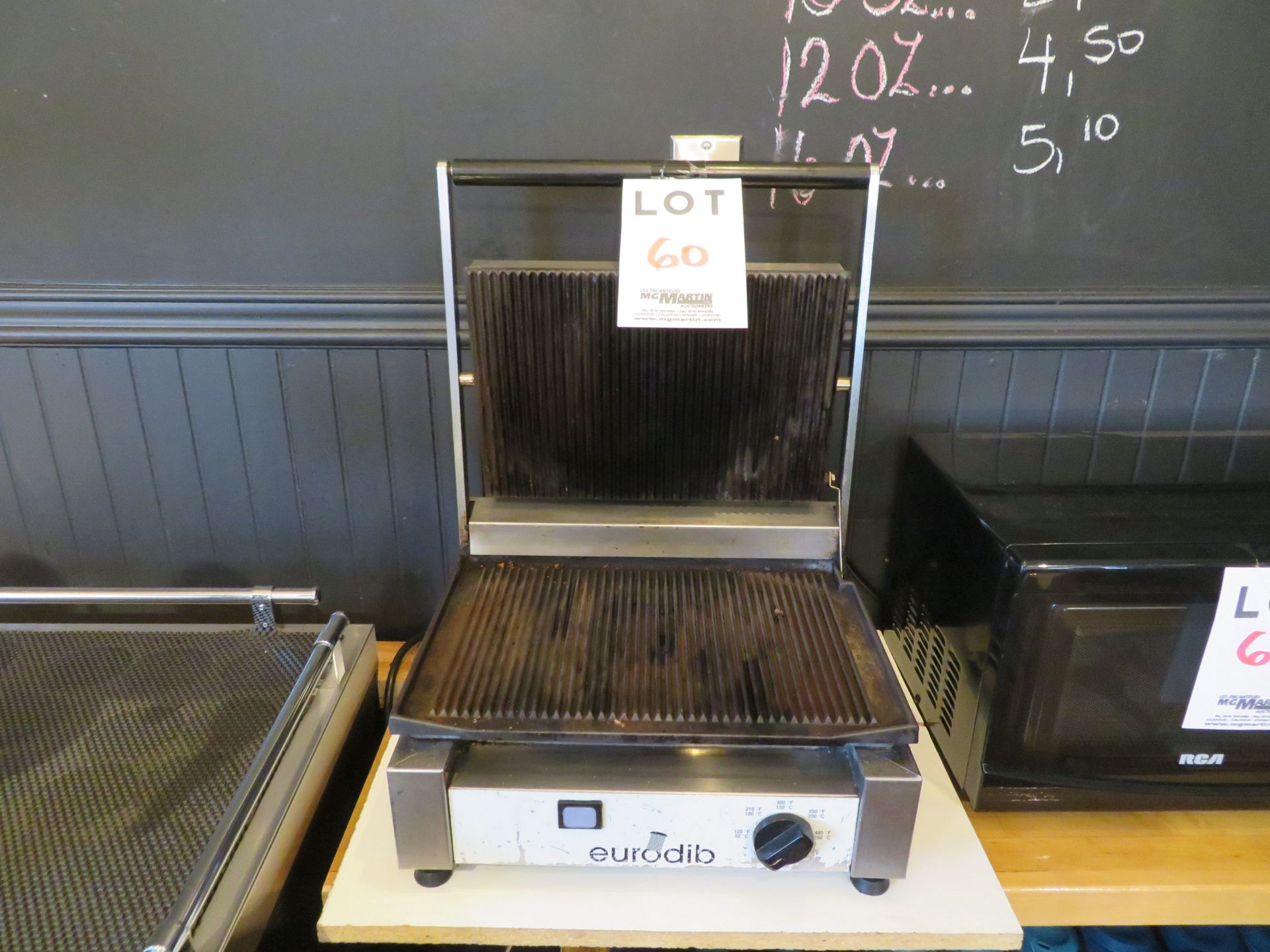 EURODIB panini press