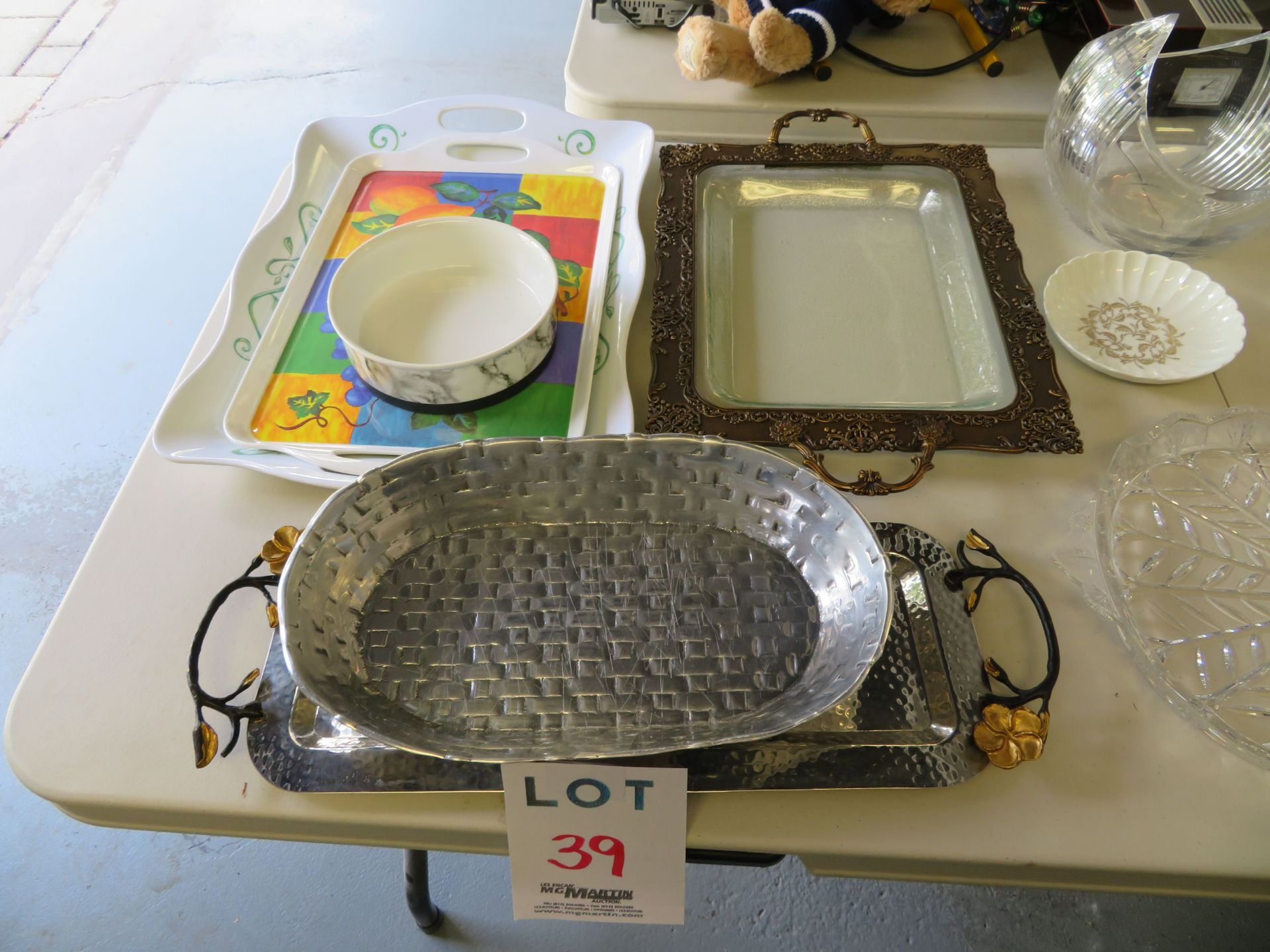 LOT including assorted dishes,plates, etc. - Image 4 of 4