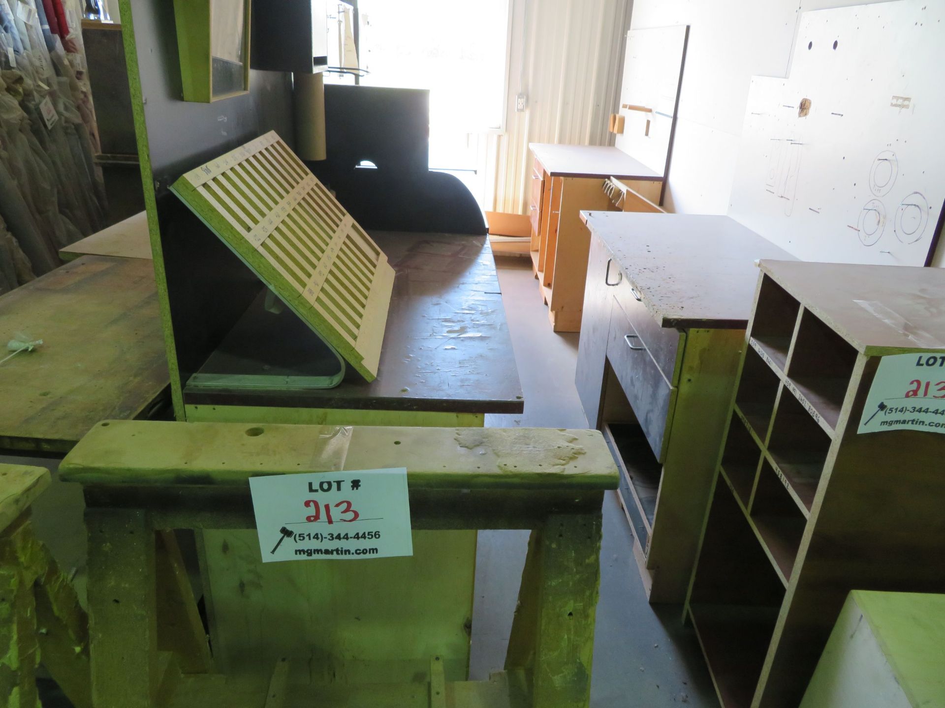 LOT including assorted tables, carts, etc - Image 2 of 2