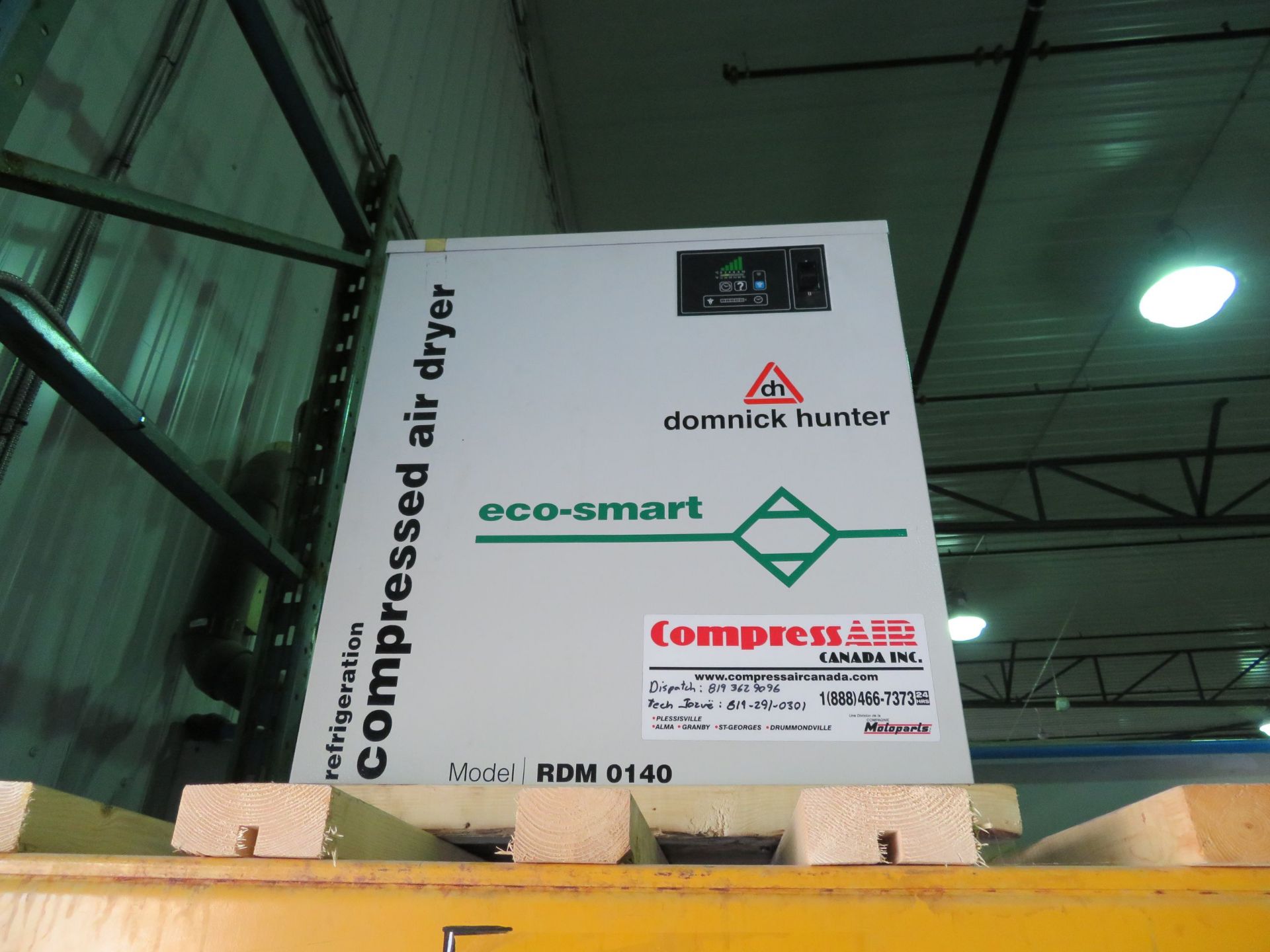 DOMNICK HUNTER refrigeration compressed air dryer Mod: RDM0140