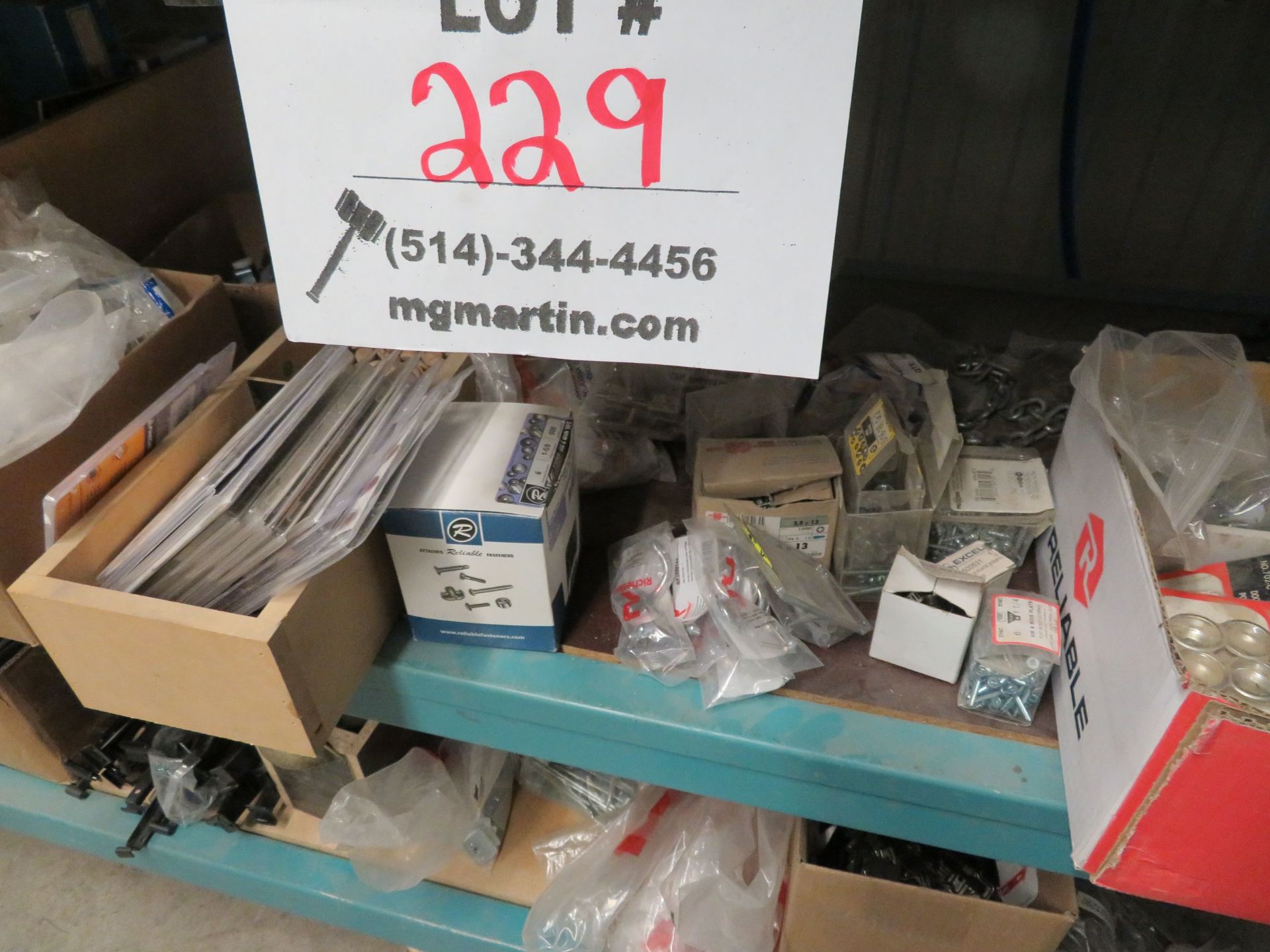 LOT including large quantity of assorted hardware, etc. - Image 6 of 9