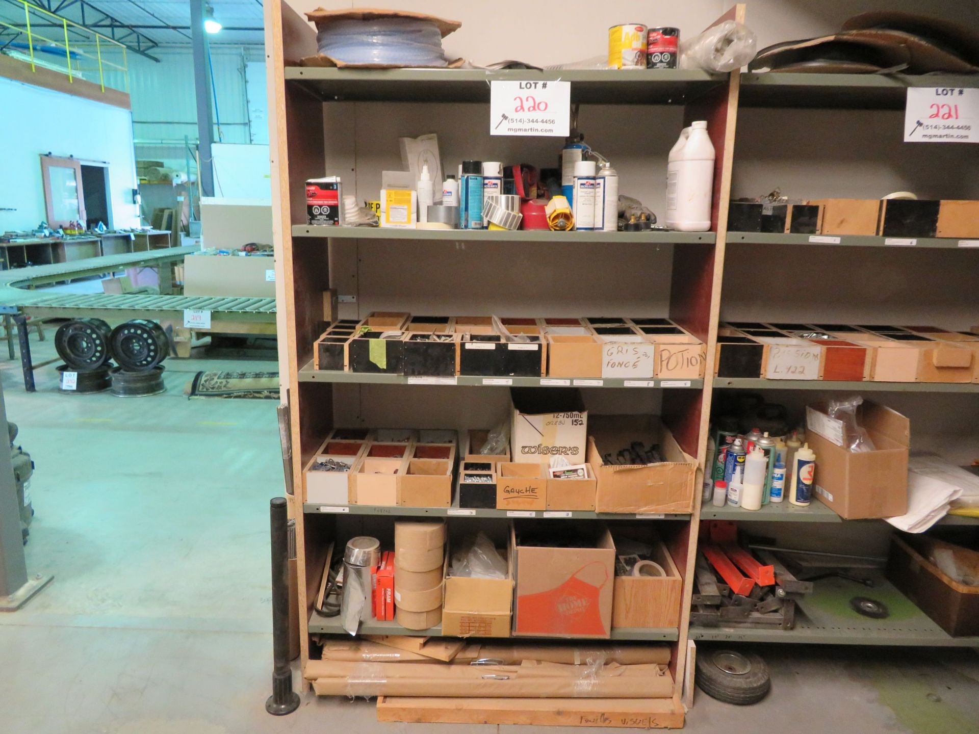 LOT including large quantity of assorted hardware, etc.