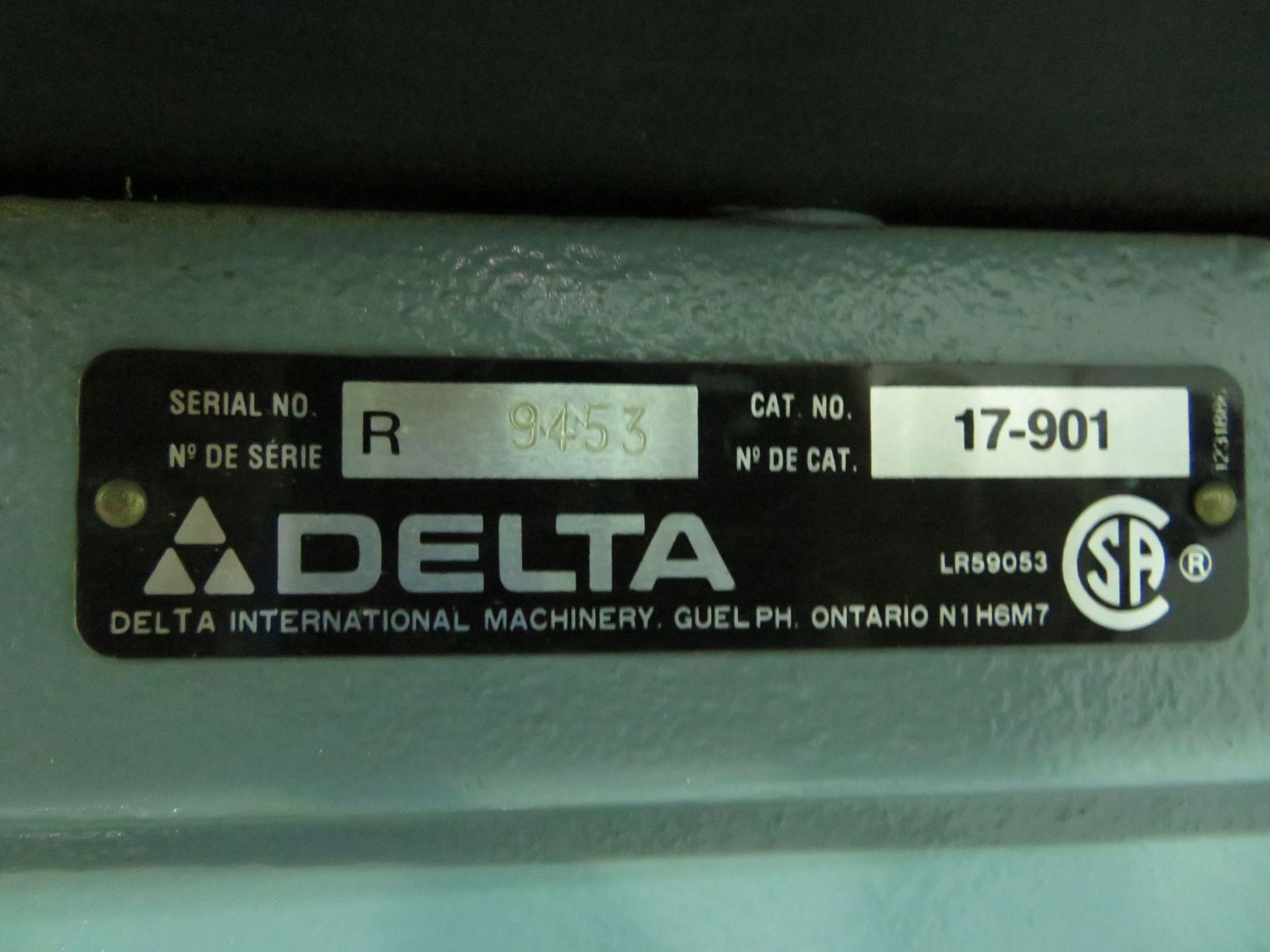 DELTA drill press 16 1/2, Mod: 17-901, 110 Volts - Image 3 of 5