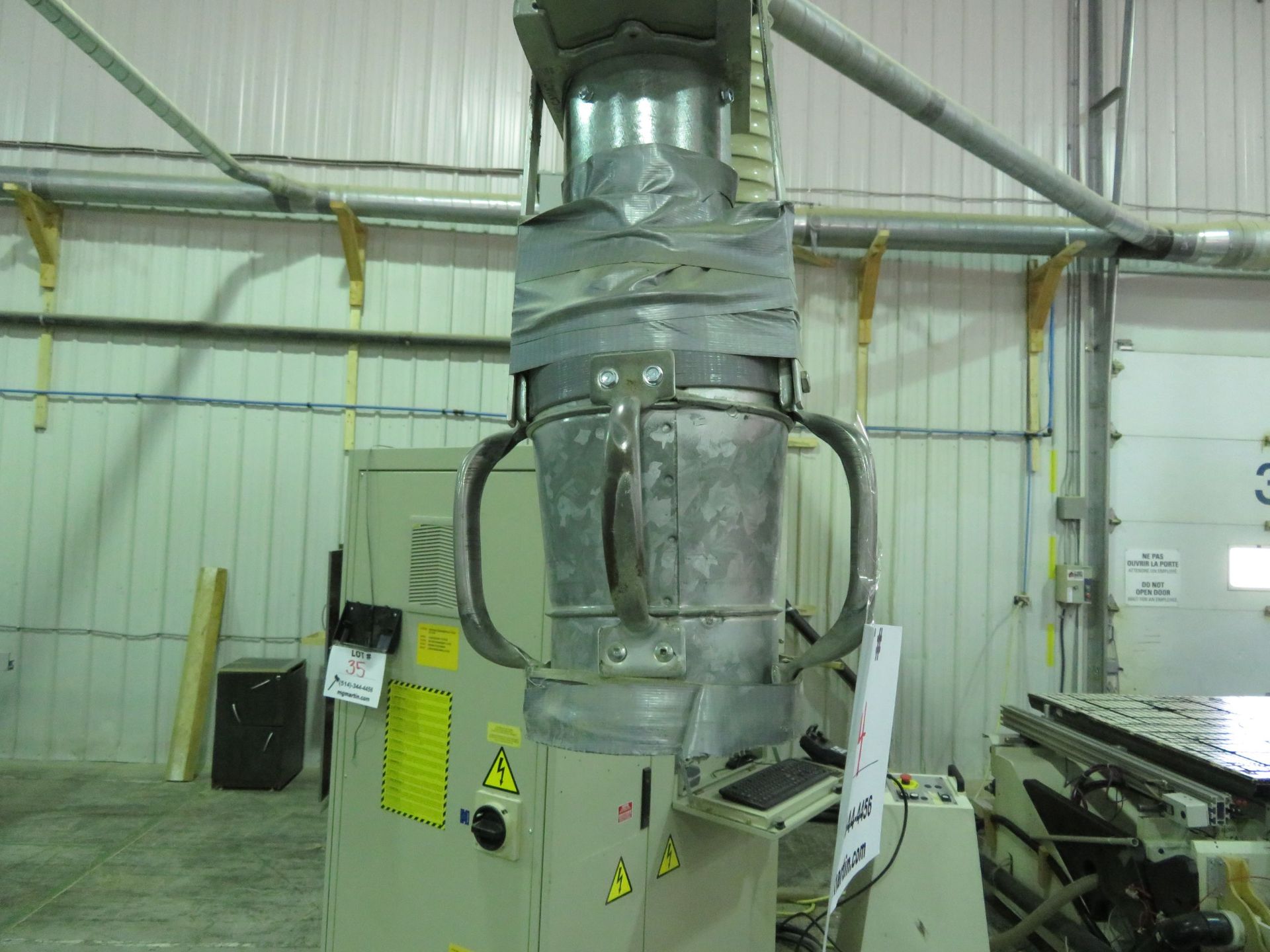 BELFAB 6 bag dust collector, 20 HP - Image 4 of 5