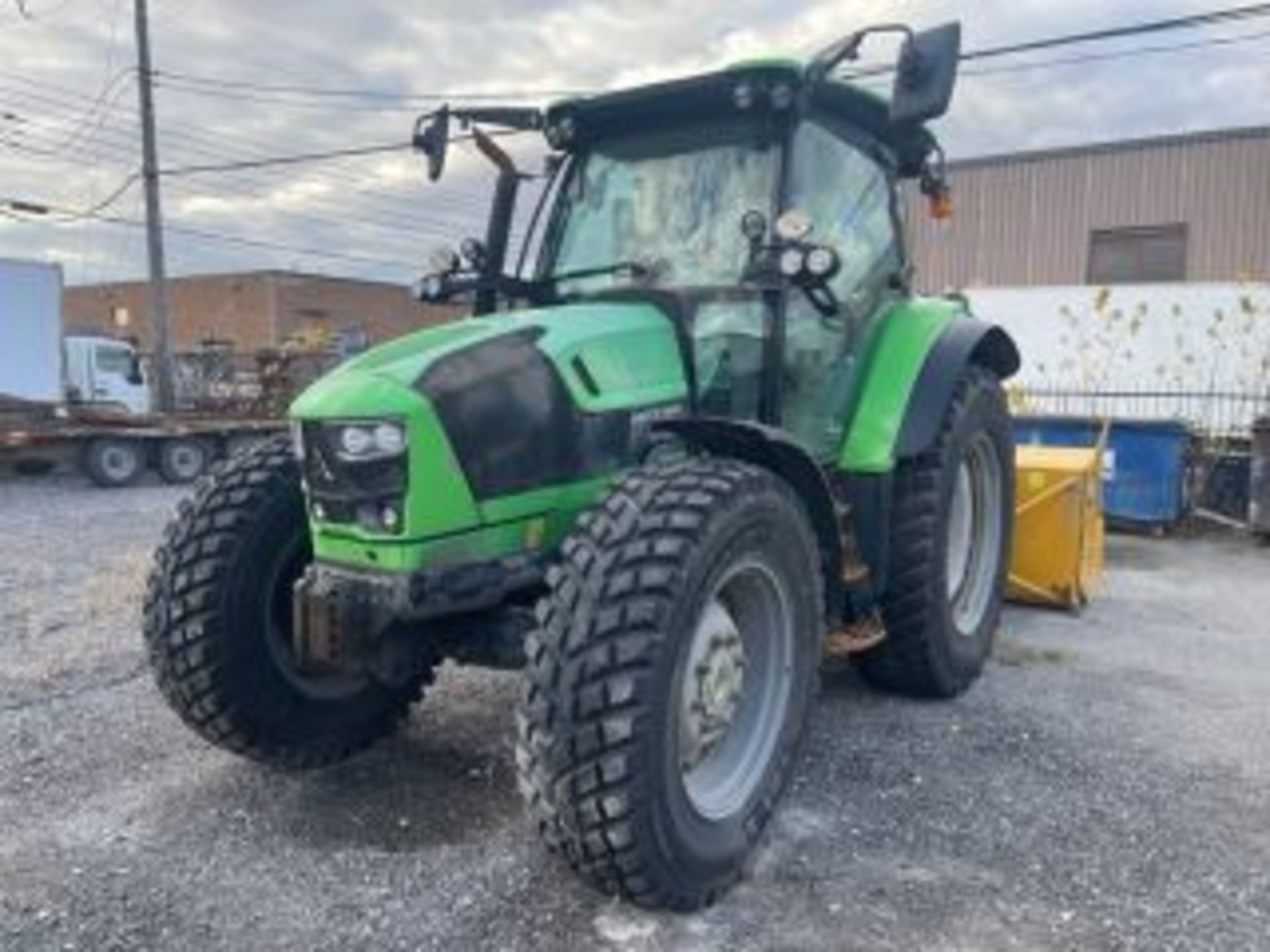 2018 DEUTZ-FAHR agricultural tractor # T51-10003 With PRONOVOST snow removal attachment 1109.8 Hours