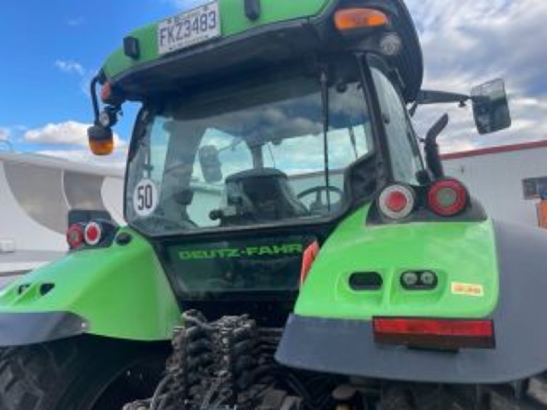2018 DEUTZ-FAHR agricultural tractor # T51-10003 With PRONOVOST snow removal attachment 1109.8 Hours - Image 3 of 27