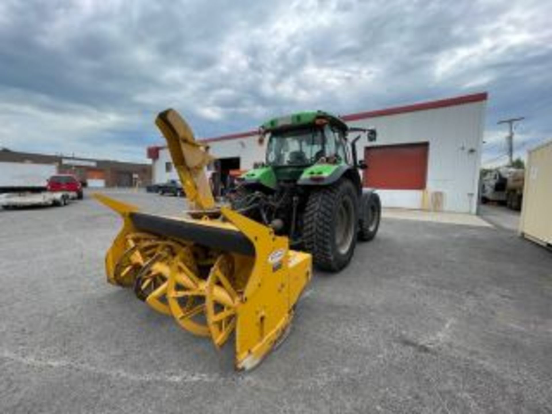 2018 DEUTZ-FAHR agricultural tractor # T51-10003 With PRONOVOST snow removal attachment 1109.8 Hours - Image 8 of 27