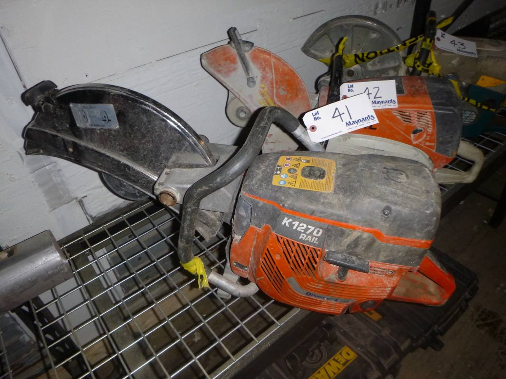 Husqvarna K1270 Rail Concrete saw