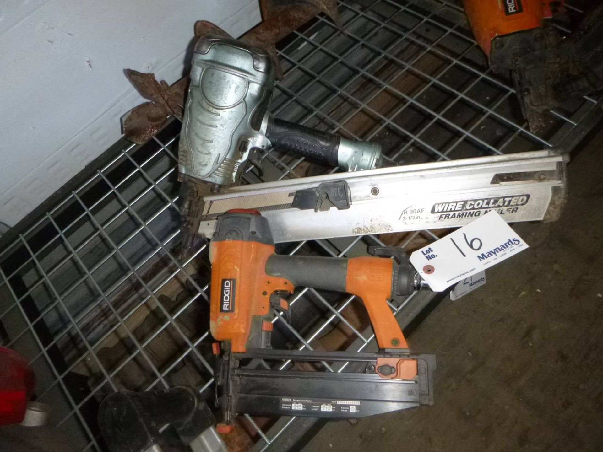 Ridgid R250SFA Nailer