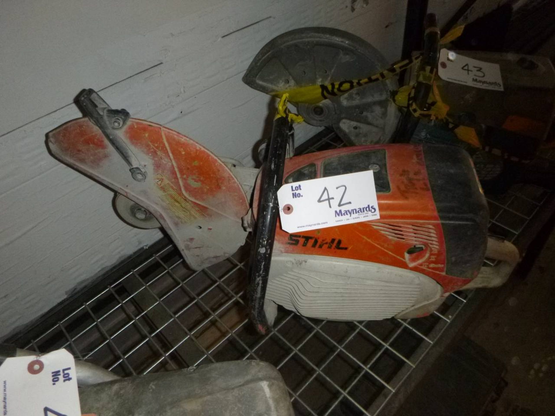 Stihl TS7000 Concrete saw