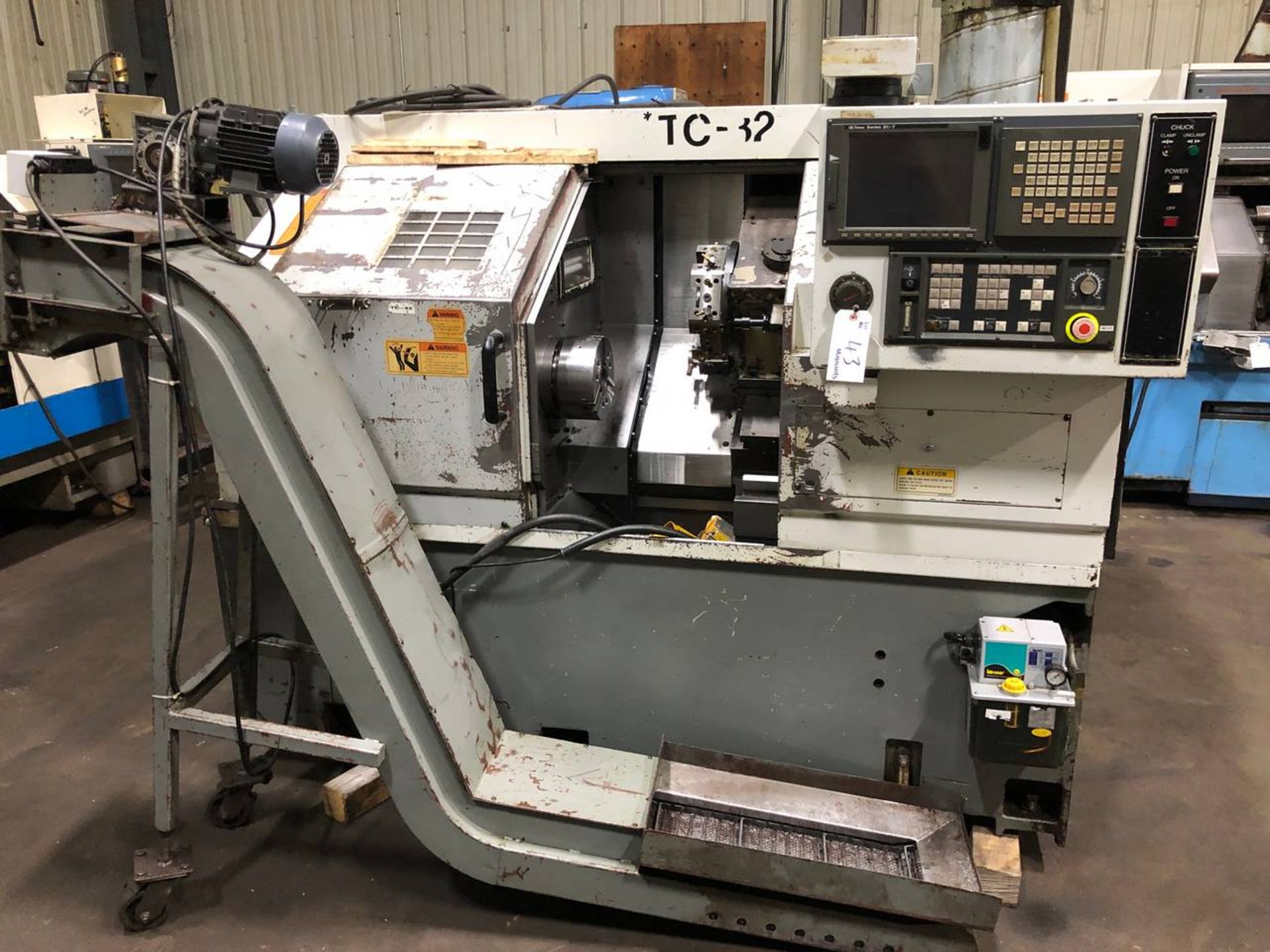 Bridgeport Okuma HTC-8 CNC lathe