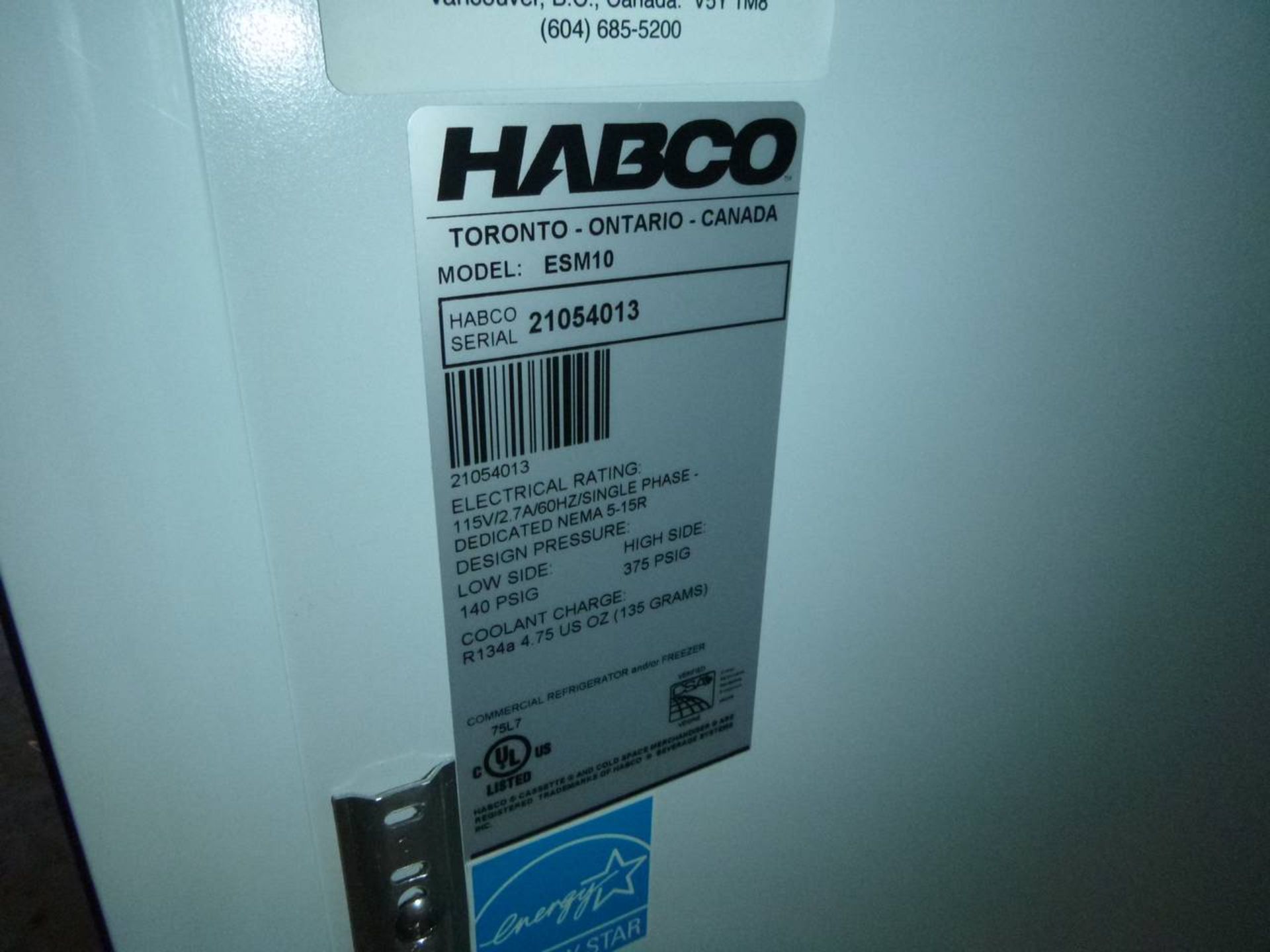 Habco ESM10 Refrigerated cooler - Image 2 of 2