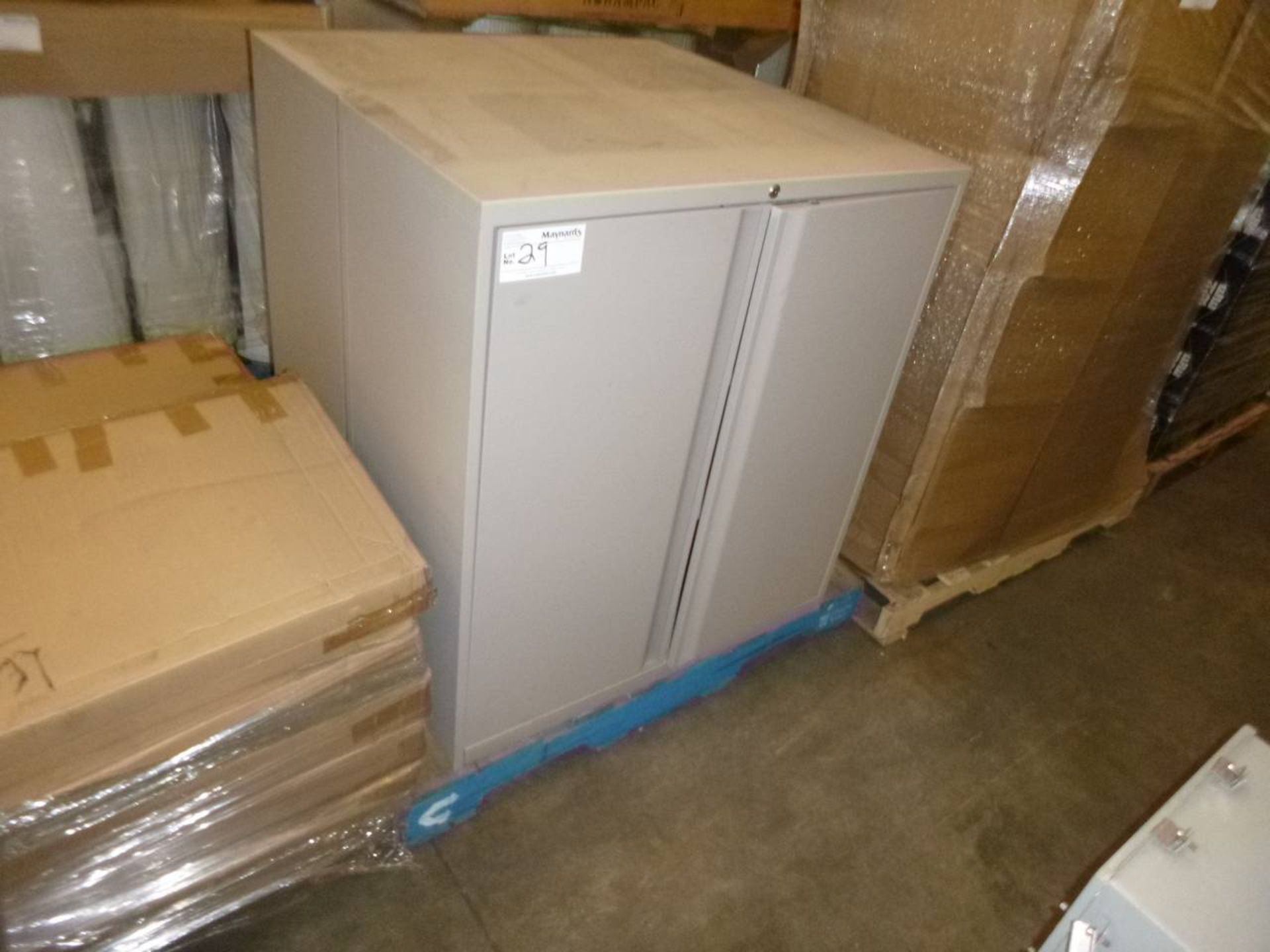 Metal 2 door cabinets