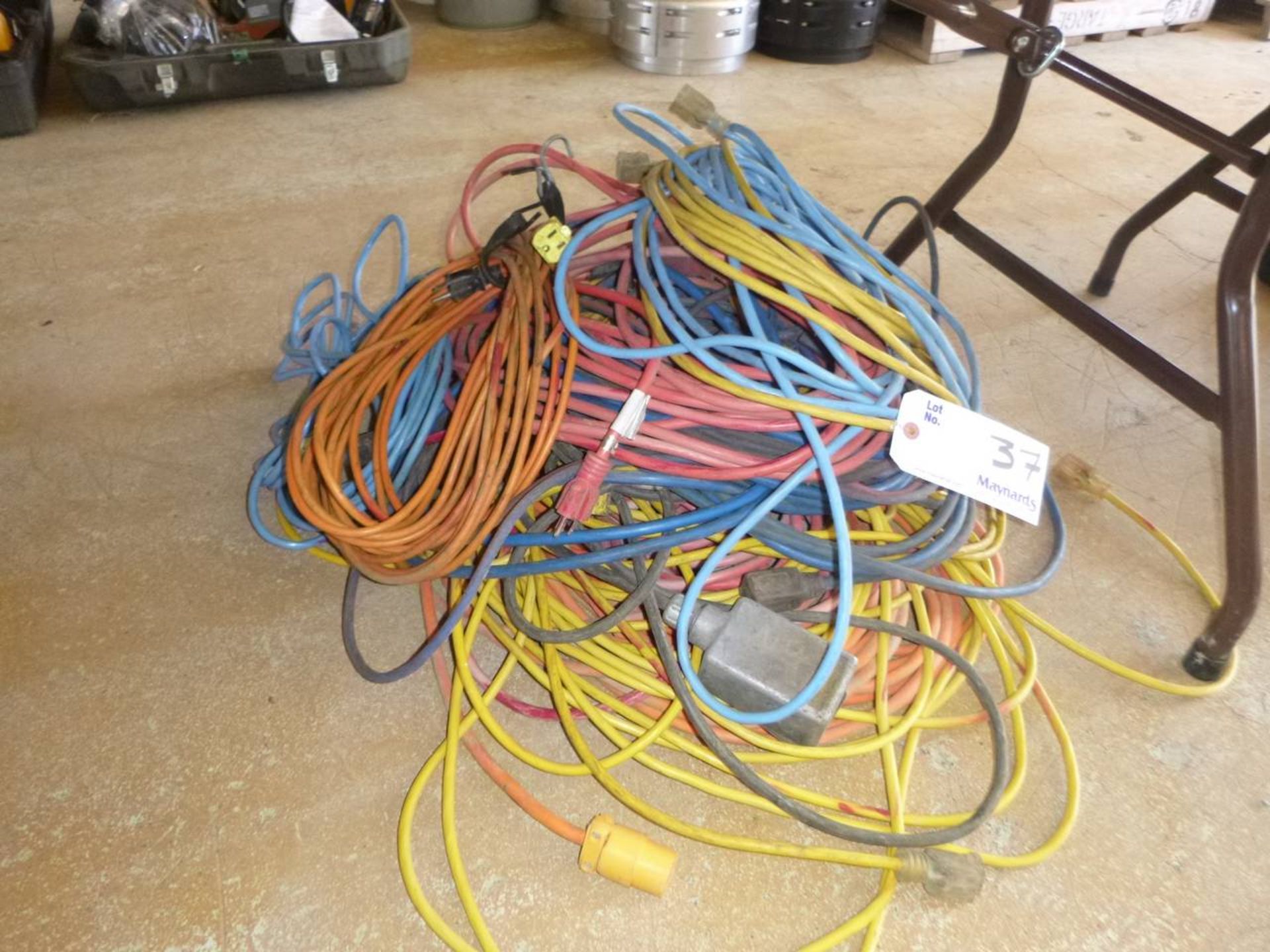 Lot of extension cords