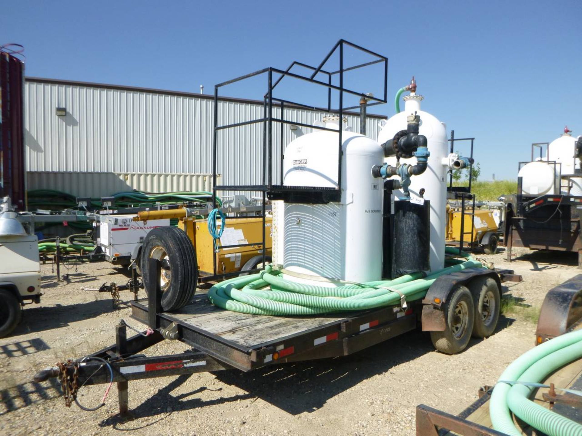 H2S wet type scrubber system