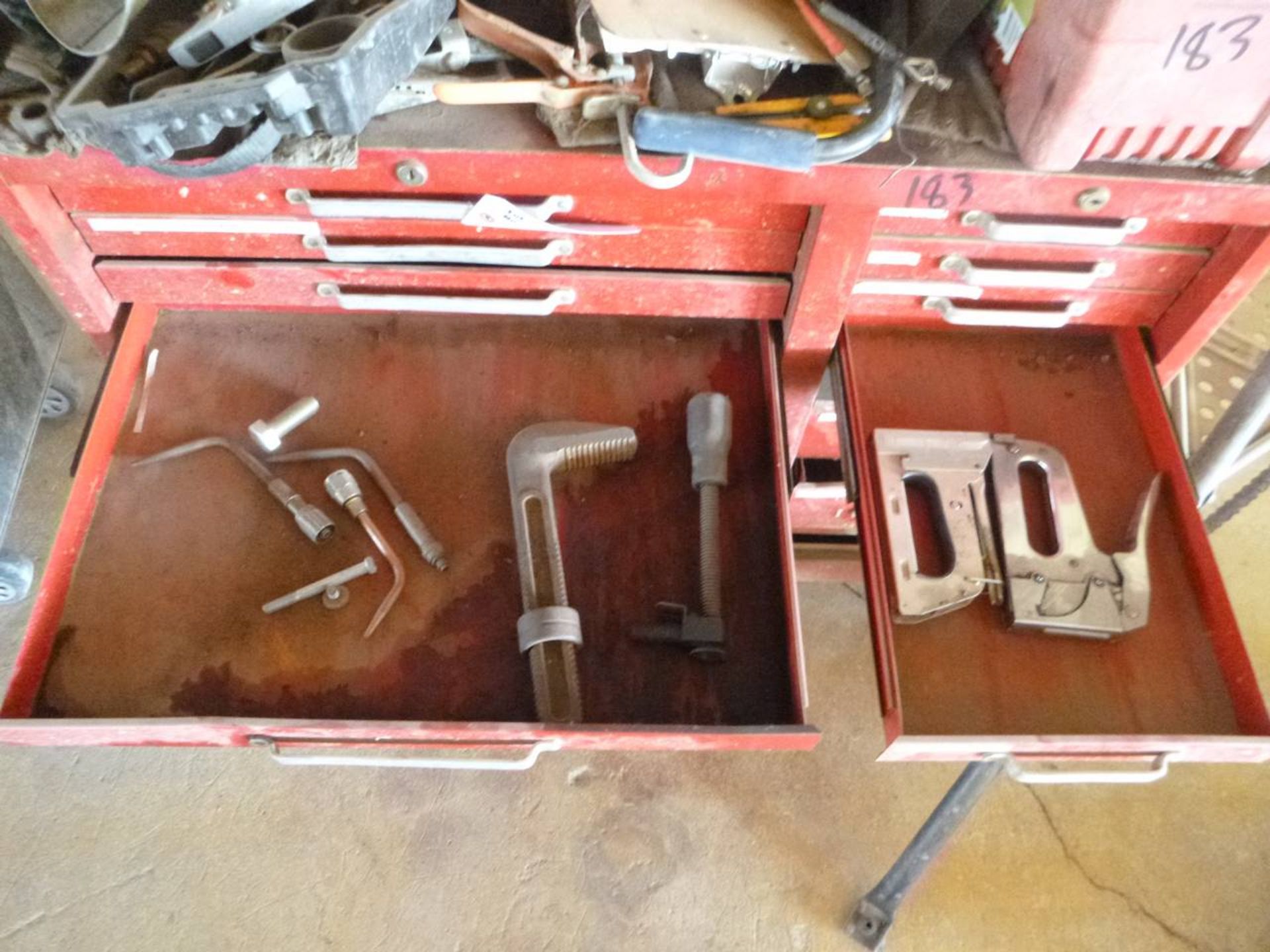 Tool box with tools - Image 5 of 6