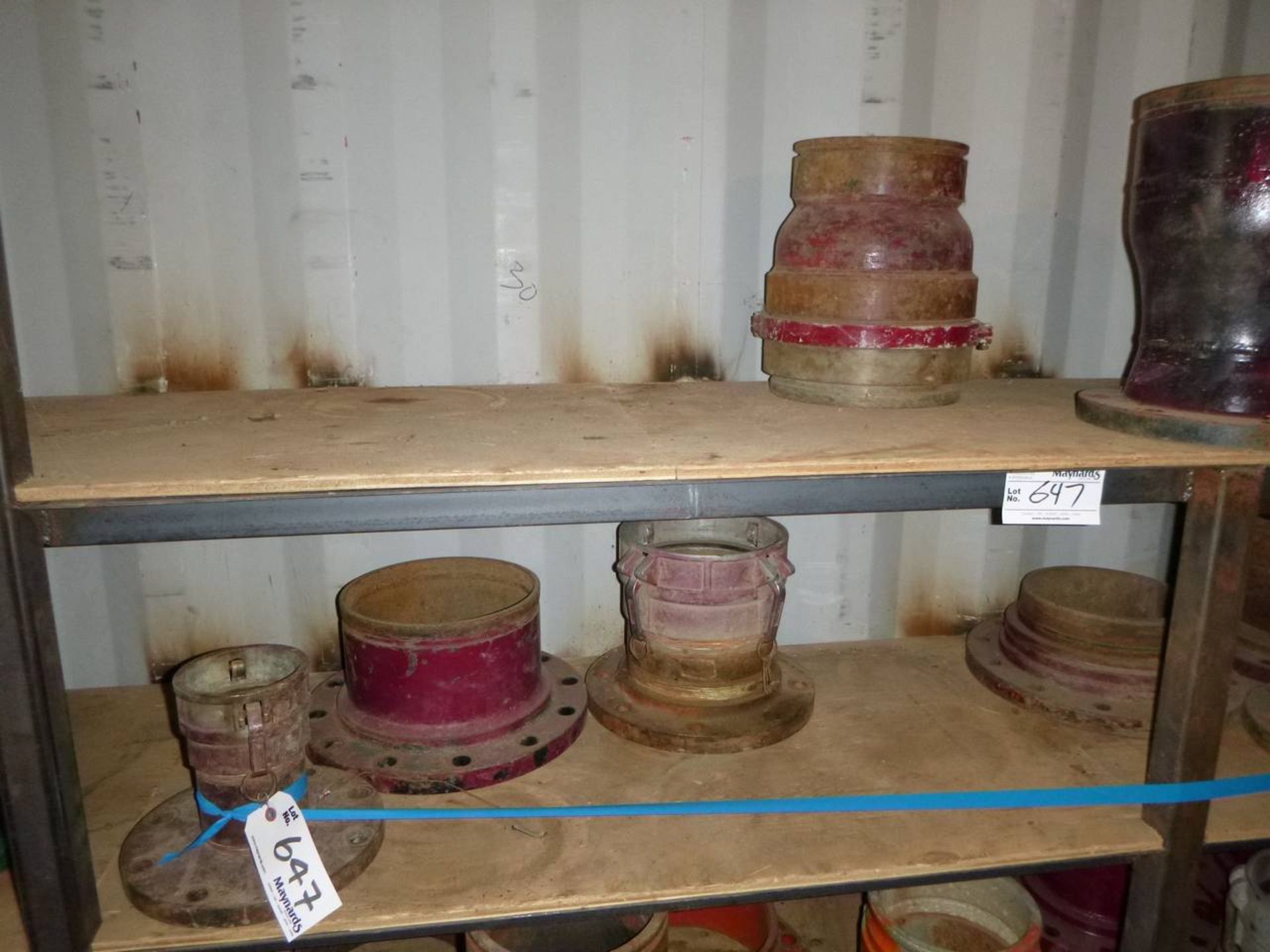 2 sections of pipe reducers and camlock fittings - Image 2 of 5