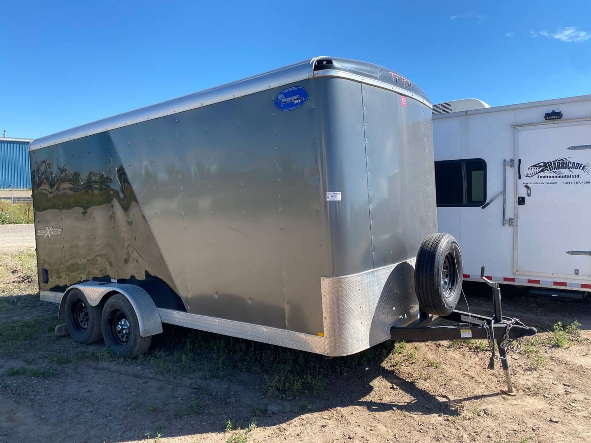 2019 Mirage T/A 16' Enclosed Trailer,