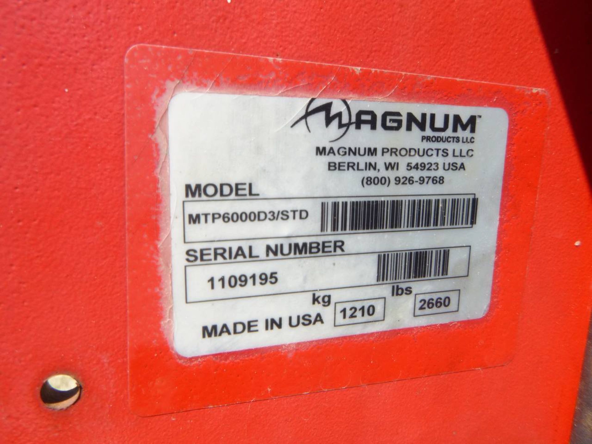 2011 Magnum Twin water transfer pumps - Image 14 of 14