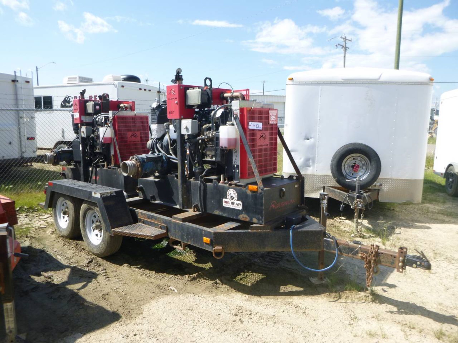 2011 Magnum Twin water transfer pumps