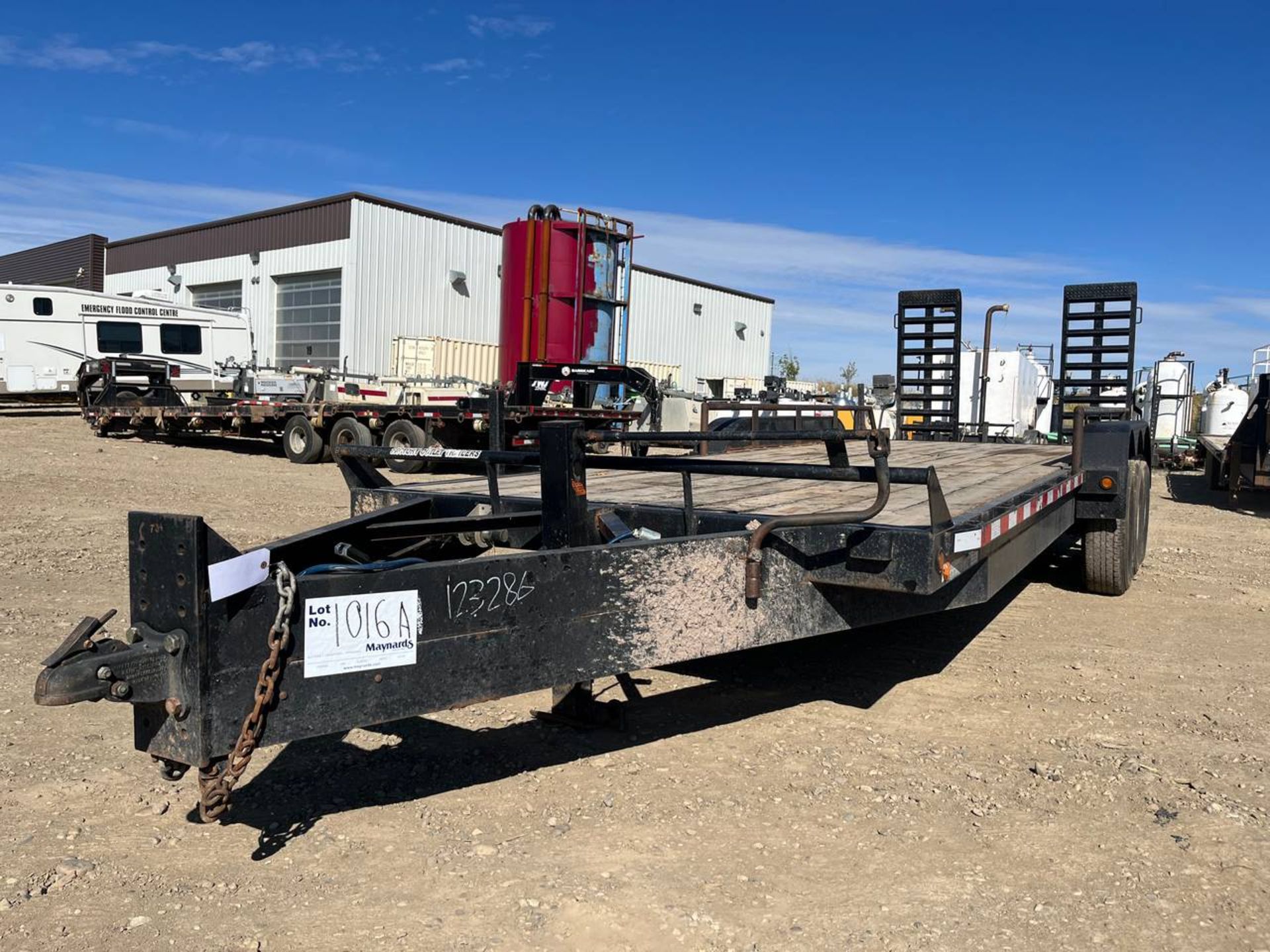 2018 Canada Trailers Manufacturing Ltd Equipment trailer