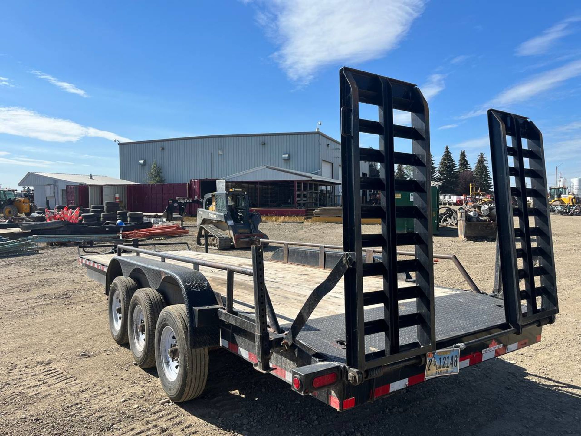 2018 Canada Trailers Manufacturing Ltd Equipment trailer - Image 2 of 5
